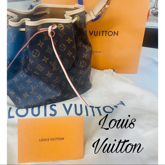 Authentic LV Monogram Canvas Noe- Stunning New Vachetta - Picture 8 of 17